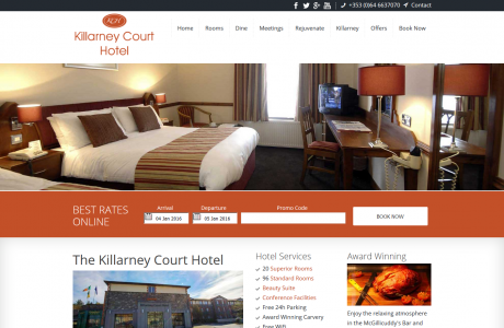 killarney court hotel